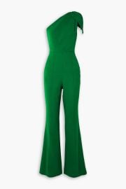 One Shoulder Stretch Cady Jumpsuit at The Outnet